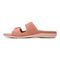 Vionic Corlee Womens Slide Sandals - Terra Cotta - Left Side