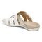 Vionic Hadlie Womens Slide Sandals - White Patent - Back angle