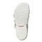 Vionic Hadlie Womens Slide Sandals - White Patent - Bottom