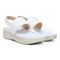 Vionic Karleen Womens Quarter/Ankle/T-Strap Wedge - White - Pair