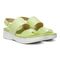 Vionic Karleen Womens Quarter/Ankle/T-Strap Wedge - Pale Lime - Pair