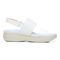 Vionic Karleen Womens Quarter/Ankle/T-Strap Wedge - White - Right side