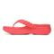 Vionic Kenji Womens Thong Wedge - Poppy - Left Side