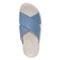Vionic Vesta Women's Slide Comfort Sandals - Blue Shadow - Top
