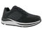 Drew Chippy Womens Lace Up Walking Shoe -  Black/Silver Combo