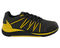 Drew Player Men's Therapeutic Walking Shoes -  Black/Yellow Combo