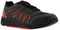 Drew Player - Men's - Black/Red Mesh Combo - Angle