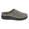 Drew Relax Men's Therapeutic Slipper -  Grey Sweater Fabric