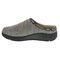 Drew Relax Men's Therapeutic Slipper -  Grey Sweater Fabric