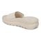 Vionic Rejuvenate Unisex Slide Recovery Sandals - Cream - Back angle