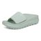 Vionic Rejuvenate Unisex Slide Recovery Sandals - Mint Chip - Left angle