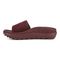 Vionic Rejuvenate Unisex Slide Recovery Sandals - Port Wine - Left Side