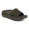 Vionic Rejuvenate Unisex Slide Recovery Sandals - Dark Khaki - Angle main