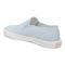 Vionic Groove Women's Slip On Casual Canvas Comfort Shoe - Ballad Blue Canvas - Back angle