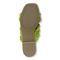 Vionic Kalina Womens Slide Sandals - Lime - Bottom