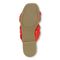 Vionic Kalina Womens Slide Sandals - Poppy - Bottom