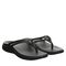 Strole Horizon - Women's Supportive Healthy Walking Sandal Strole- 011 - Black - 8