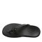 Strole Horizon - Women's Supportive Healthy Walking Sandal Strole- 011 - Black - View