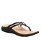 Strole Horizon - Women's Supportive Healthy Walking Sandal Strole- 310 - Navy - Profile View