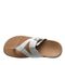 Strole Promenade - Women's Supportive Healthy Walking Sandal Strole- 010 - White - View