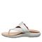 Strole Promenade - Women's Supportive Healthy Walking Sandal Strole- 010 - White - Side View