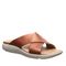 Strole Delta - Women's Supportive Healthy Walking Sandal Strole- 275 - Bronze - Profile View