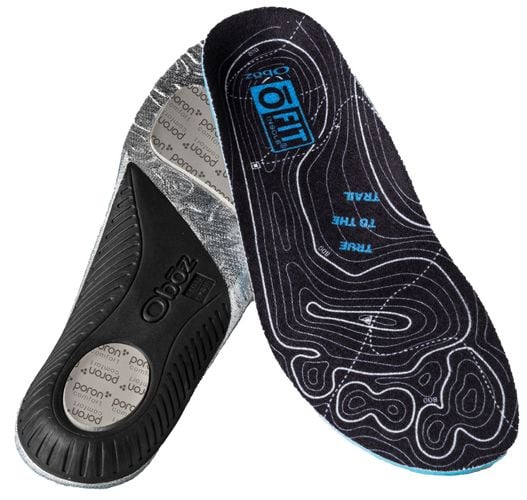 Oboz O Fit Insole Plus II Thermal Medium Arch Unisex Insole - Blue