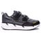 Propet Men's Propet Ultra Strap  Athletic Shoes - Grey/Black - Outer Side