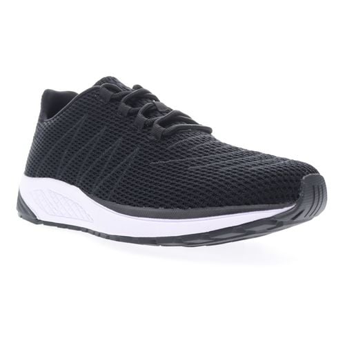 Propet Tour Knit Men's Sneakers - Black - Angle