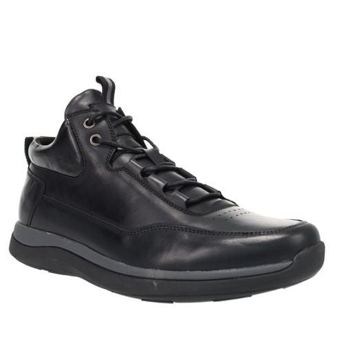 Propet Men's Pax Sneakers - Black - Angle