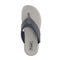 Propet Easton Men's Flip Flop - Navy - top view