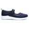 Propet Women's TravelBound Mary Jane Shoes - Navy - Outer Side