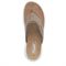 Propet TravelActiv FT Women's Lightweight Thong Sandals - Tan - top view