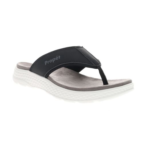 Propet TravelActiv FT Women's Sandals - Black - Angle