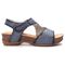 Propet Women's Phoebe Sandals - Blue - Outer Side