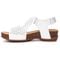 Propet Women's Phoebe Sandals - White - Instep Side