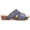 Propet Women's Fionna Slide Sandals - Blue - Outer Side