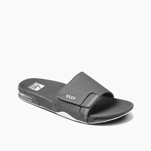 Reef Fanning Slide Men's Sandals - Shadow - Angle