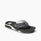 Reef Fanning Men's Sandals - Raven/white - Angle