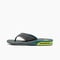 Reef Fanning Men's Sandals - Grey Volt - Left Side