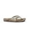 Reef Fanning Men's Comfort Beach Sandals - Tan Suede