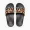 Reef One Slide Women\'s Comfort Sandals - Classic Leopard - Top