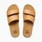 Reef Cushion Vista Hi Women\'s Slide Sandals - Natural - Top