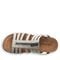 Bearpaw Sabrina Women's Faux Leather Upper Sandals - 2897W Bearpaw- 019 - Silver - View