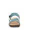 Bearpaw Teresa Women's Faux Leather Upper Sandals - 2898W Bearpaw- 412 - Teal - View