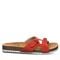 Bearpaw Jaycee Women's Cow Suede Upper Sandals - 2906W Bearpaw- 604 - Red Alert - View