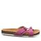 Bearpaw Jaycee Women's Cow Suede Upper Sandals - 2906W Bearpaw- 660 - Orchid - View