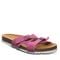 Bearpaw Jaycee Women's Cow Suede Upper Sandals - 2906W Bearpaw- 660 - Orchid - Profile View