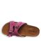 Bearpaw Jaycee Women's Cow Suede Upper Sandals - 2906W Bearpaw- 660 - Orchid - View