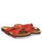 Bearpaw Jaycee Women's Cow Suede Upper Sandals - 2906W Bearpaw- 604 - Red Alert - 8